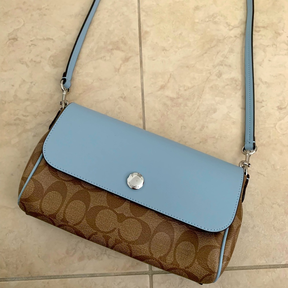NWT Coach Reversible Purse: Never Used